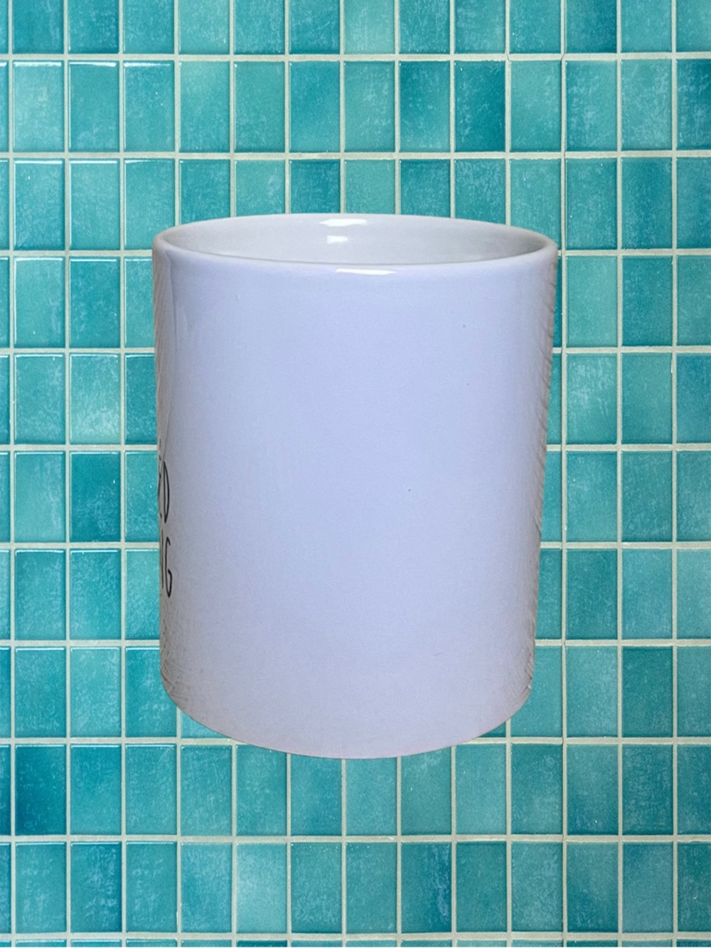 Dear Lupus Coffee Mug White Black 11 oz Ceramic - Picture 3 of 7